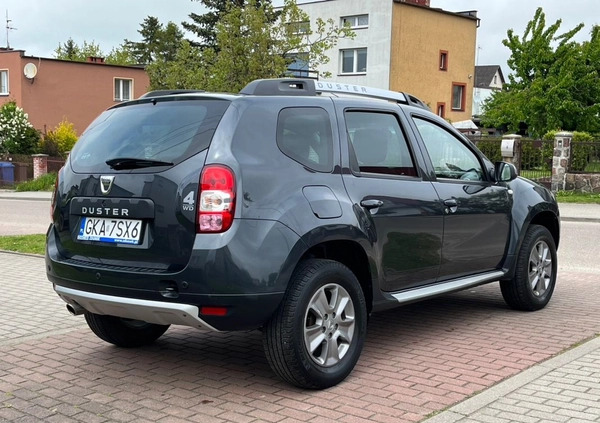 Dacia Duster cena 49000 przebieg: 41305, rok produkcji 2014 z Żukowo małe 92